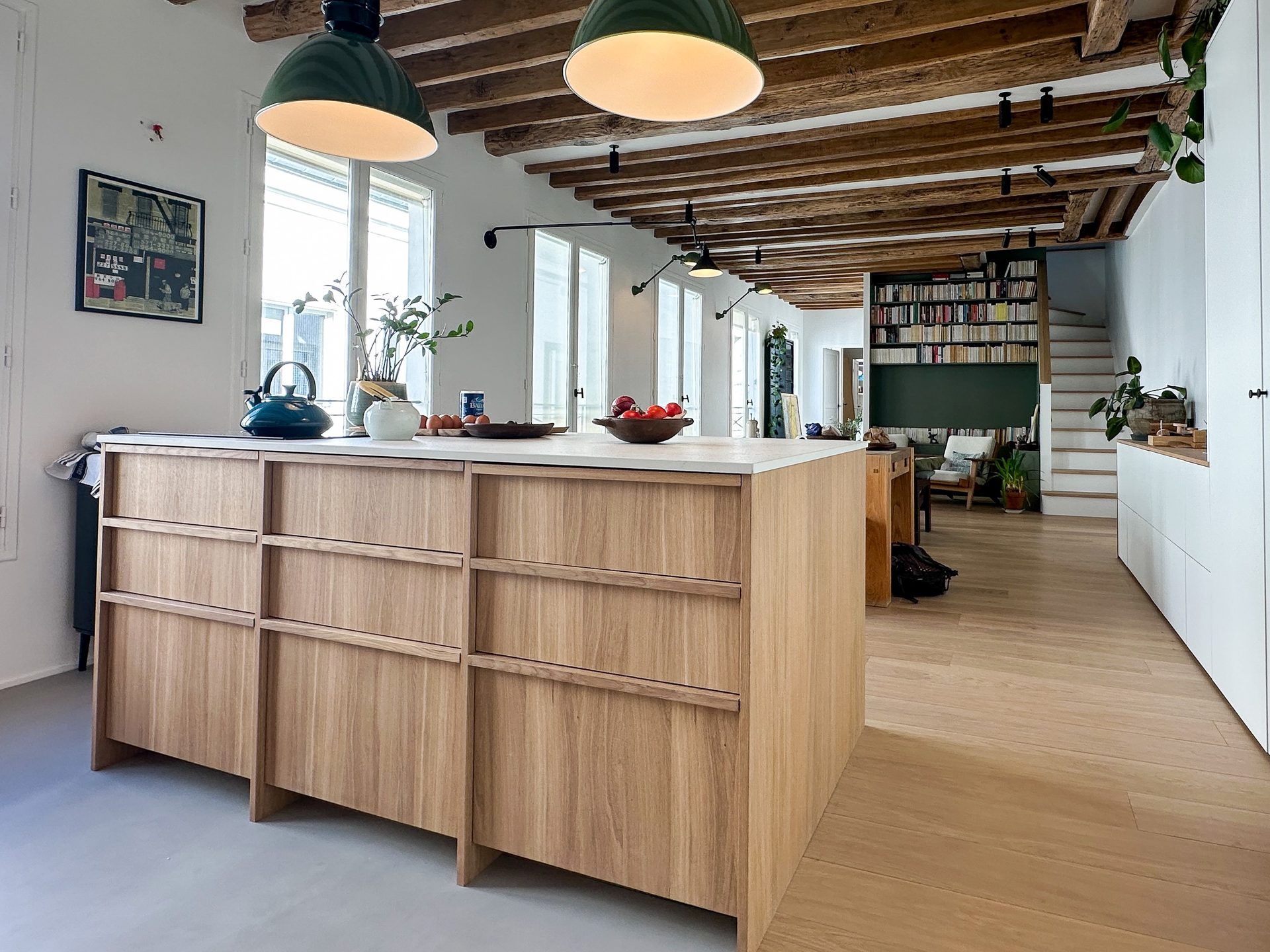 Cour de l'Ours 06 | ElvireM | Architecture d'intérieur | Audit énergétique maisons privées